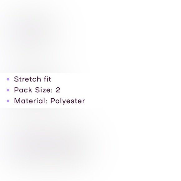 Claire's Headwraps Black and White Striped Headbands - Picture 3 of 6